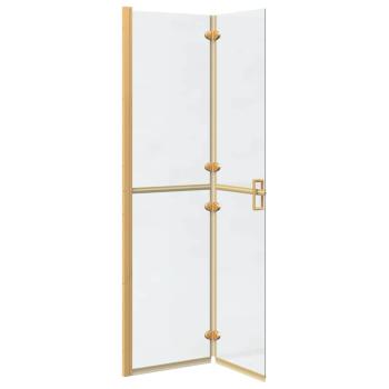 Walk-In Duschwand Gold 100 x 6,5 x 190 cm