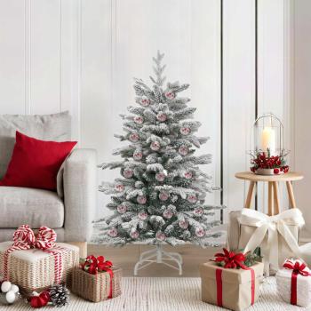 ARDEBO.de - Weihnachtskugel-Set 50 stk. Transparent Ø 5 cm Kunststoff