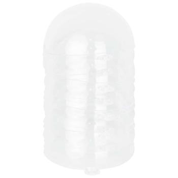 Weihnachtskugel-Set 25 stk. Transparent Ø 8 cm Kunststoff
