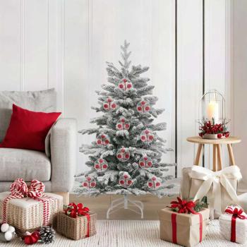 ARDEBO.de - Weihnachtskugel-Set 25 stk. Transparent Ø 10 cm Kunststoff