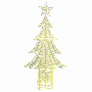 Weihnachtsbaum 240 LEDs Warmweiß 181 cm PET