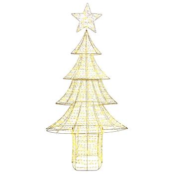 Weihnachtsbaum 240 LEDs Warmweiß 181 cm PET