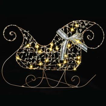 LED Rentiere 3 Stk. Warmes Weiß 44,5 x 18 x 66 cm PET 60 LEDs