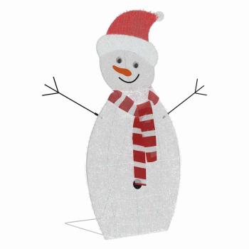 Beleuchtete Schneemann Familie 3 Stk. Warmes Weiß 56 x 80 cm
