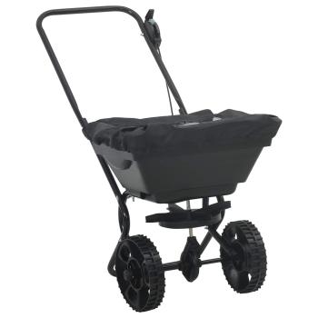 Streuer Schwarz 82 x 46 x 75 cm PVC und Stahl