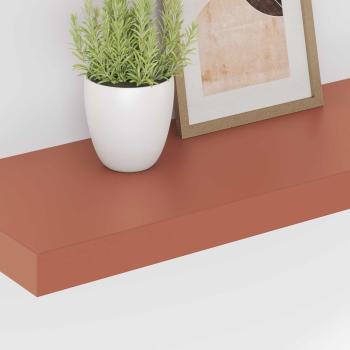 Wandregal 4 stk. Rot 60 x 23,5 x 3,8 cm Holzwerkstoff