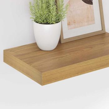 Wandregal Wandhalterung Braun 40 x 23,5 x 3,8 cm Holzwerkstoff