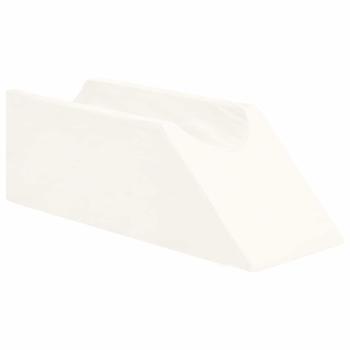 Beinkissen Uni Weiß 68 x 25 x 21,5 cm PU-Schaum