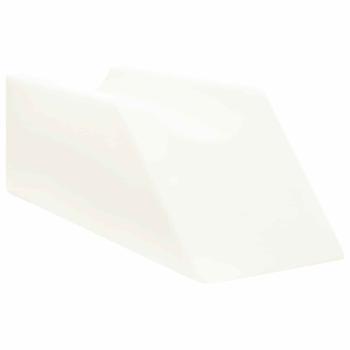 Beinkissen Uni Weiß 68 x 25 x 21,5 cm PU-Schaum