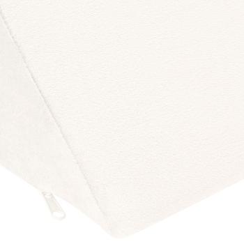 Beinkissen Uni Weiß 68 x 25 x 21,5 cm PU-Schaum