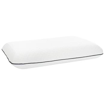 Schlafkissen 30 x 50 x 9 cm Mittel Gelschaum Weiß