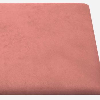 Wandkopfteilen 12 Stk. Rosa Samt