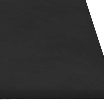 Wandkopfteilen 12 Stk. Schwarz Samt