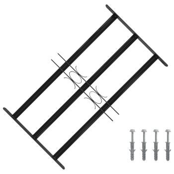 ARDEBO.de - Fenstersicherheitsgitter 75,5 x 45 cm Galvanisiertes Stahl