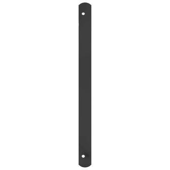 Fenstergitter 174 x 45 cm Pulverbeschichteter Stahl Schwarz
