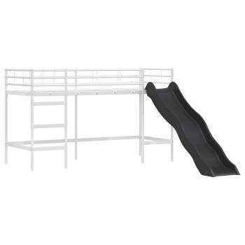 Kinder Etagenbett Gestell Uni Weiß und Blau 100 x 190 cm Metall