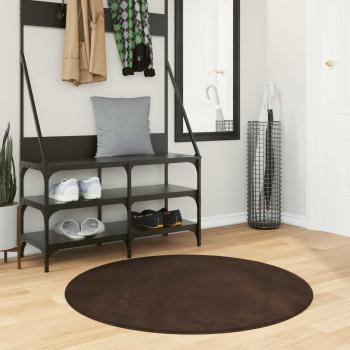 ARDEBO.de - Mittlerer Flor weicher und waschbarer Teppich HUARTE Braun