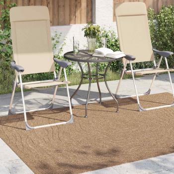Innen- und Außenteppich AGIRA Natur 170 x 120 cm Polyester