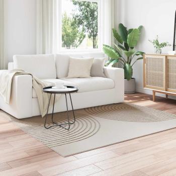 ARDEBO.de - Bereichsteppiche Quadratisch GALATI Creme 200 x 200 cm