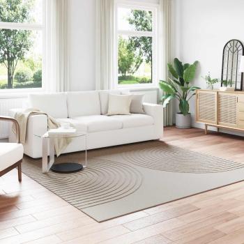 ARDEBO.de - Innenteppich GALATI Creme 240 x 240 cm Polyester