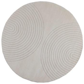 Innenteppich GALATI Creme Ø 200 CM Polyester