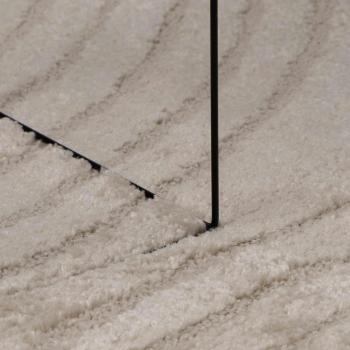 Bereichsteppiche Quadratisch GALATI Beige 200 x 200 cm