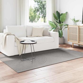ARDEBO.de - Innenteppich GALATI Grau 170 x 120 cm Polyester