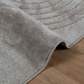 Innenteppich GALATI Grau 120 x 120 cm Polyester