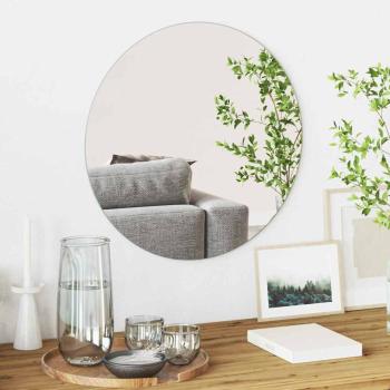 ARDEBO.de - Wandspiegel Rund Ø 50 cm Gehärtetes Glas