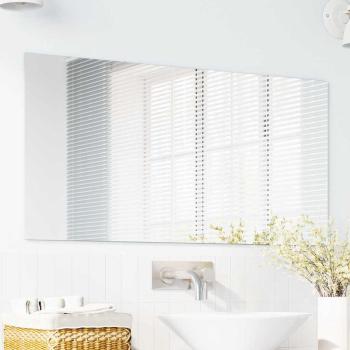 Wandspiegel Rechtwinklig 50 x 100 cm Gehärtetes Glas