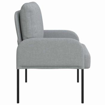 Sofas mit Kissen 55cm Hellgrau Sperrholz