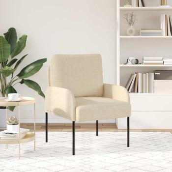 Sofas mit Kissen 55cm Creme Sperrholz