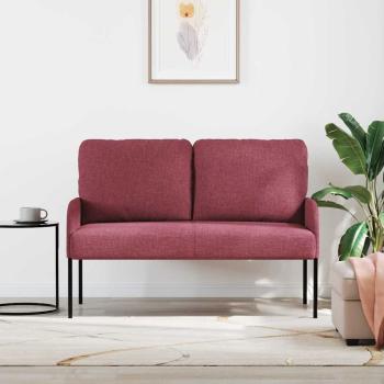 Sofas mit Kissen 110cm Weinrot Sperrholz
