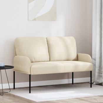 ARDEBO.de - Sofas mit Kissen 110cm Creme Sperrholz