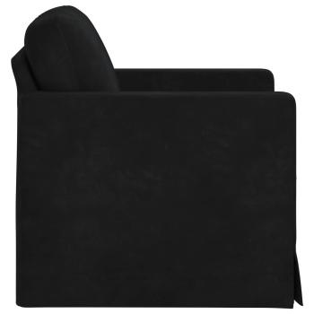 Sofa Schwarz 78 x 78 x 80 cm Samt