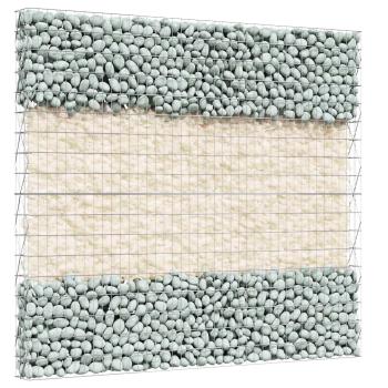 Gartensteine Champagner 12 cm Glas