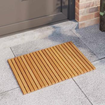 Badematte Natur 60 x 40 cm Massivholz Akazie