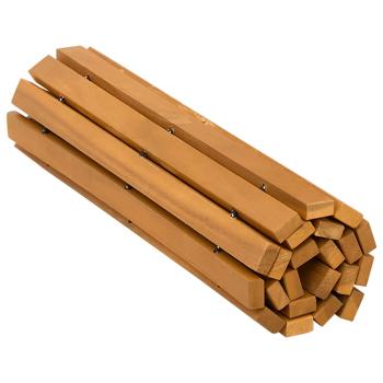 Badematte Natur 60 x 40 cm Massivholz Akazie