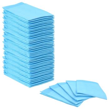 ARDEBO.de - Vliesstoff Haustier Trainingspad 50 Stk. 90 x 60 cm Vliesstoff