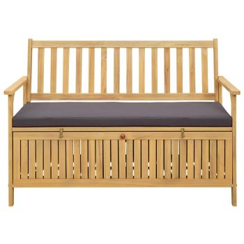 Garten-Aufbewahrungsbank 2 -Seater 120 x 63 x 84 cm Rechteckig