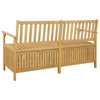 Garten-Aufbewahrungsbank 2 -Seater 148 x 63 x 84 cm Rechteckig