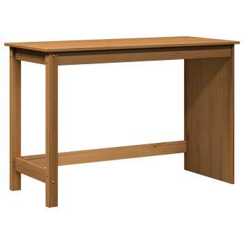 Schreibtisch Honigbraun 112 x 50 x 75 cm Massivholz Kiefer
