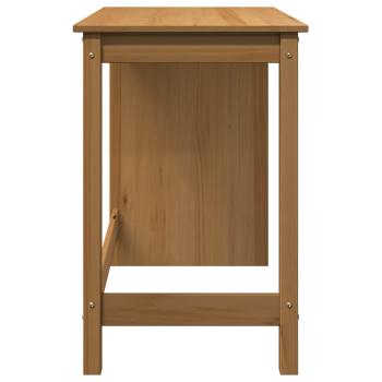Schreibtisch Honigbraun 112 x 50 x 75 cm Massivholz Kiefer