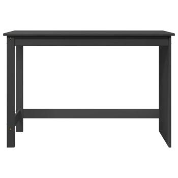 Schreibtisch Grau 112 x 50 x 75 cm Massivholz Kiefer