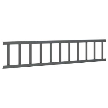 Schneefanggitter Anthrazit 300 x 2,5 x 20 cm Stahl