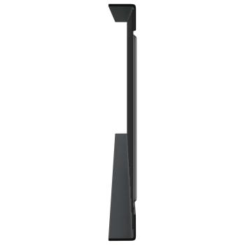 Schneefanggitter Schwarz 300 x 2,5 x 20 cm Stahl