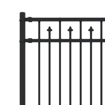 Spitzenzaun BAARLO Schwarz