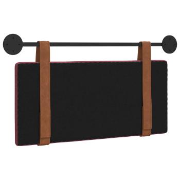Hängendes Kopfteil Weinrot Antikes PU