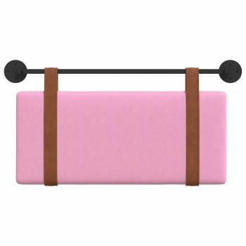 Hängendes Kopfteil Rosa Antikes PU