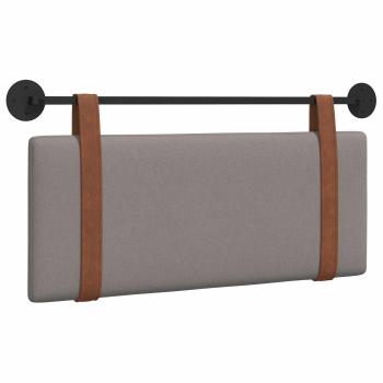 Hängendes Kopfteil Taupe Antikes PU